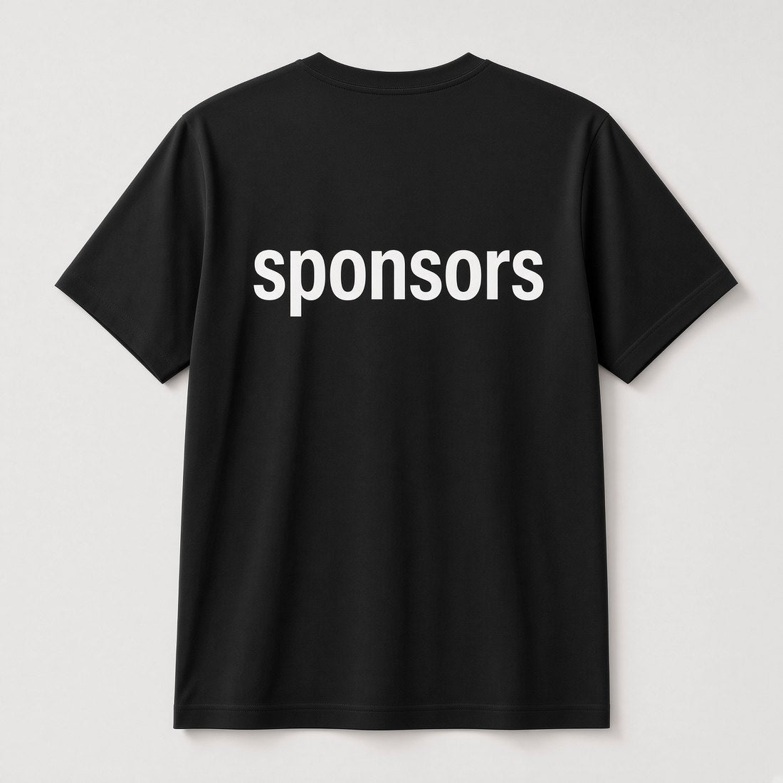 The Painted Lady t-shirt, back with sponsors
